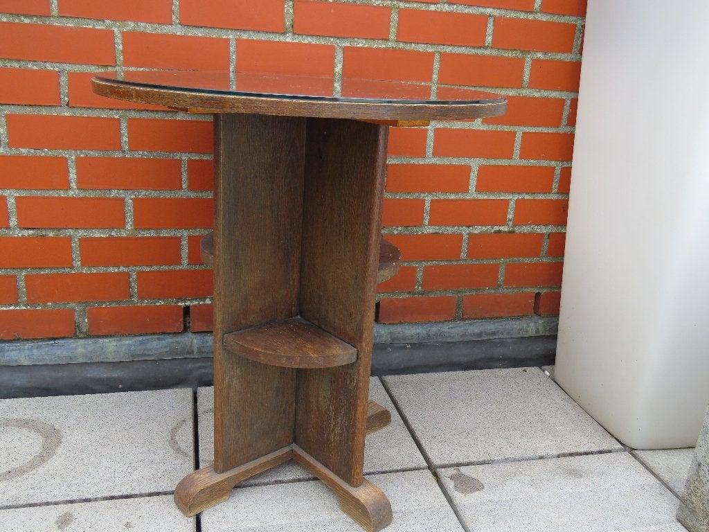 Table d'appoint d'école vintage Art Déco Amsterdam, Antiquités & Art, Enlèvement