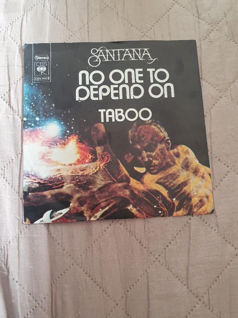 S - Santana – No One To Depend On / Taboo - 1972, Cd's en Dvd's, Vinyl Singles, Latin en Salsa, 7 inch, Single, Ophalen of Verzenden