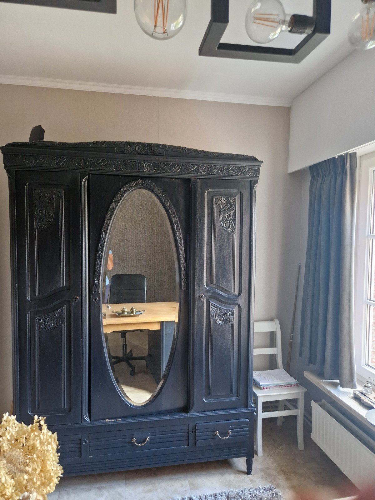 Mooie oude kast, Ophalen
