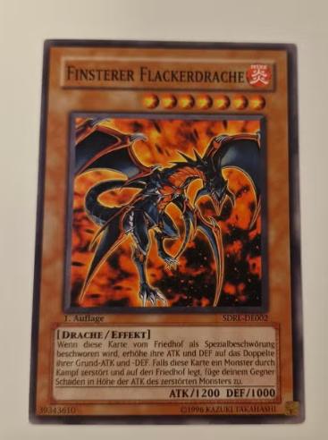 Yu-Gi-Oh ! Finster Flacker Dragon - SDRL-DE002, Enlèvement ou Envoi, Neuf
