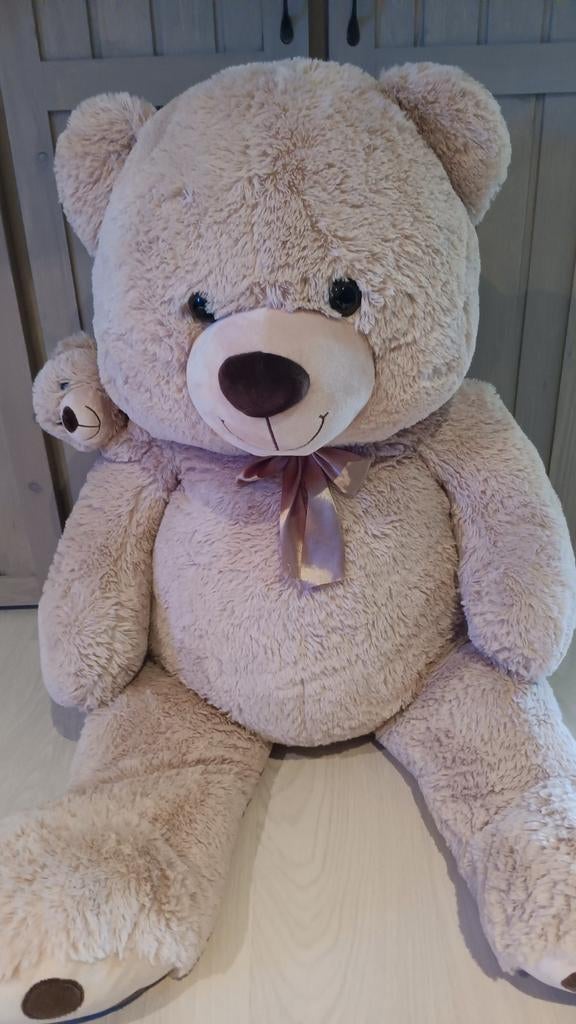 Grote knuffel teddybeer., Ophalen
