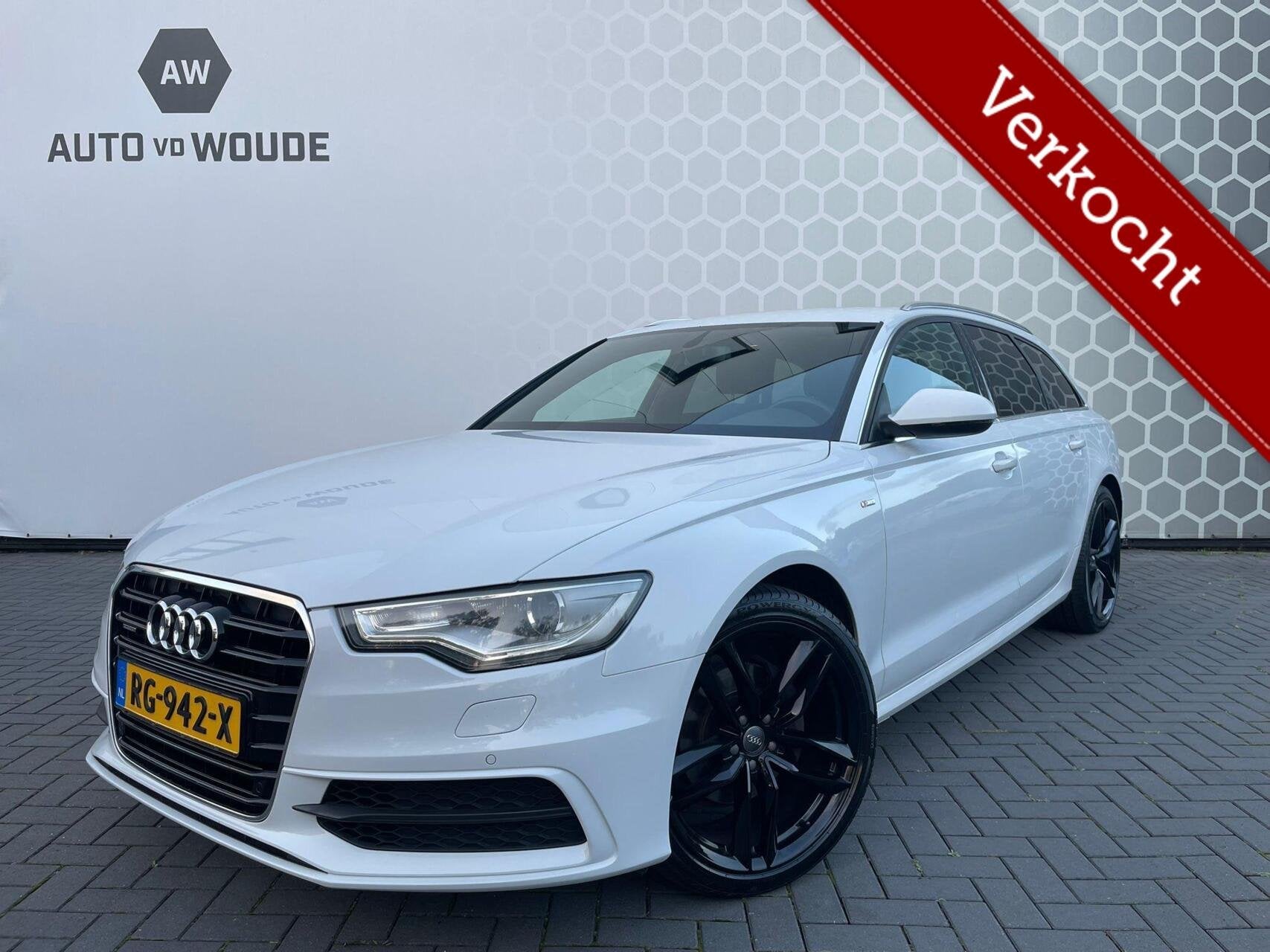 Audi A6 Avant 3.0 TDI quattro Pro Line Plus Automaat, Auto's, Audi, Automaat, Euro 5, Stof, Zwart