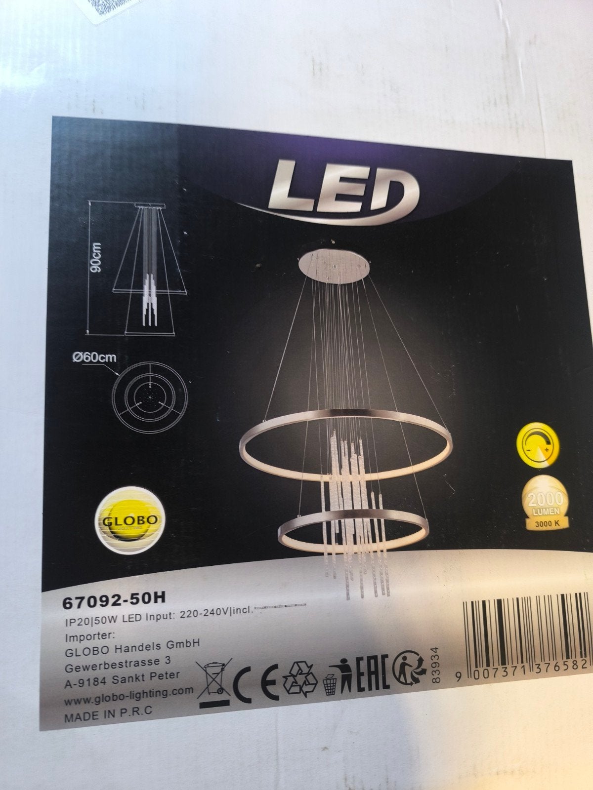 lustre led, Enlèvement ou Envoi, Comme neuf, Autres types