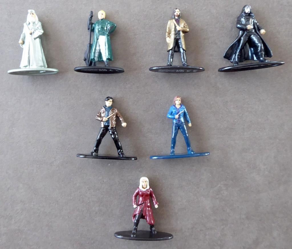 Set 7 Nano Metalfigs „Harry Potter” Jada Toys - 4 cm, Ophalen of Verzenden, Gebruikt