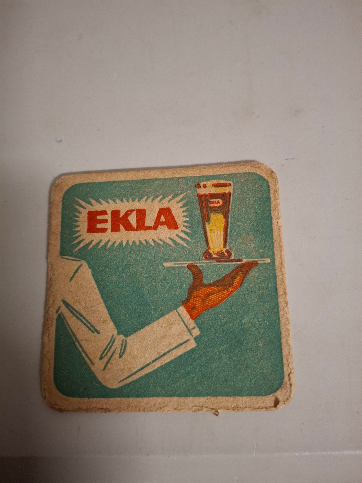 oud bierviltje ekla vandenheuvel, Verzamelen, Ophalen of Verzenden