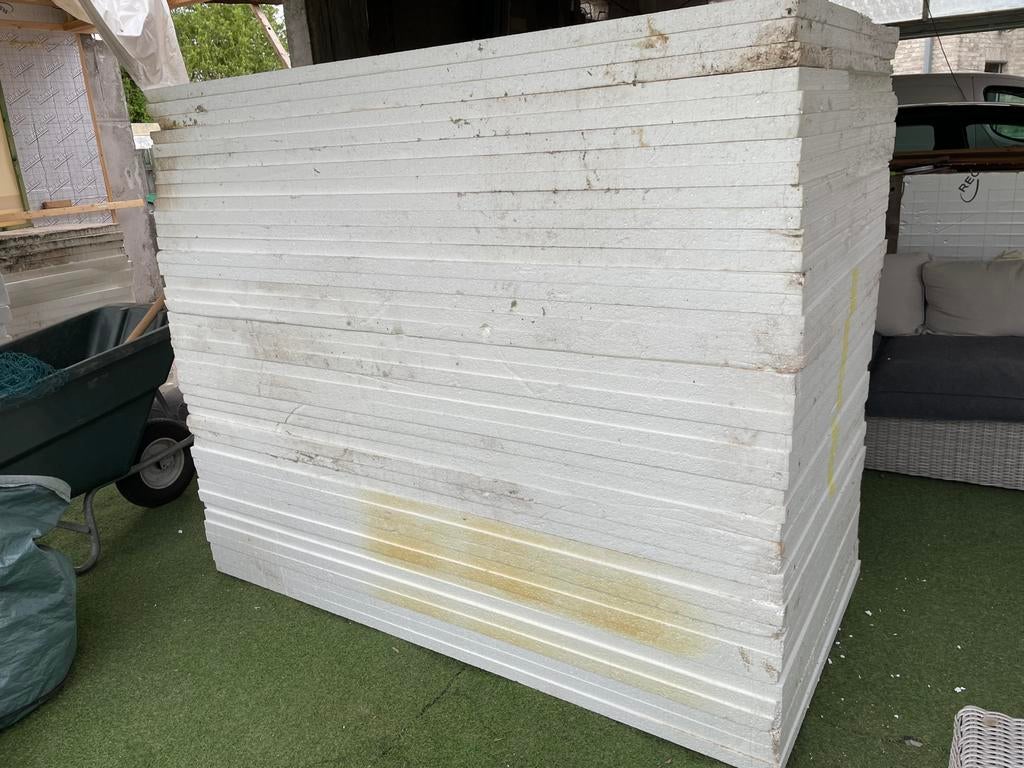 EPS Isolatieplaat 1m x 2m 4 cm dik ( 80 m) ( NIEUW 420 € ), Doe-het-zelf en Bouw, Isolatie en Afdichting, Ophalen, Dakisolatie