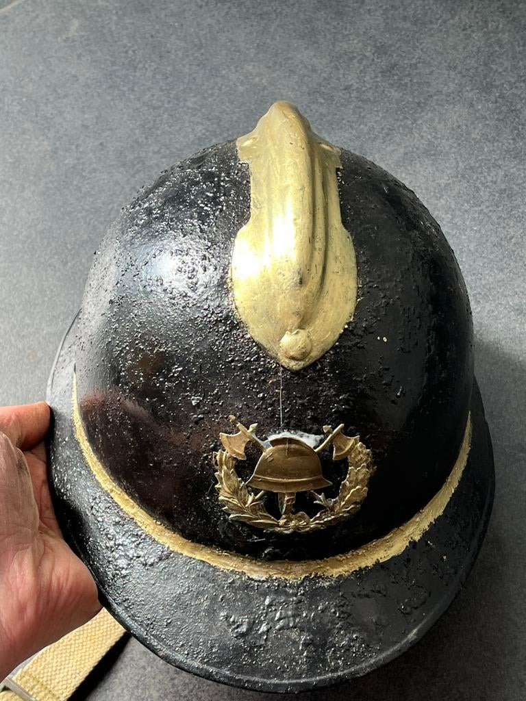 Casque adrian pompier belge, Enlèvement ou Envoi
