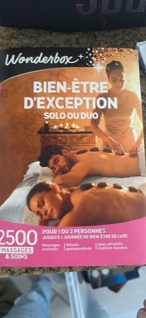 Wonderbox, Tickets & Billets, Deux personnes, Autres, Spa ou Sauna