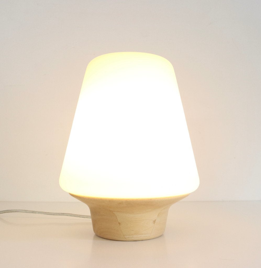Philips Ecomoods tafellamp - Houten Design lamp, Enlèvement ou Envoi