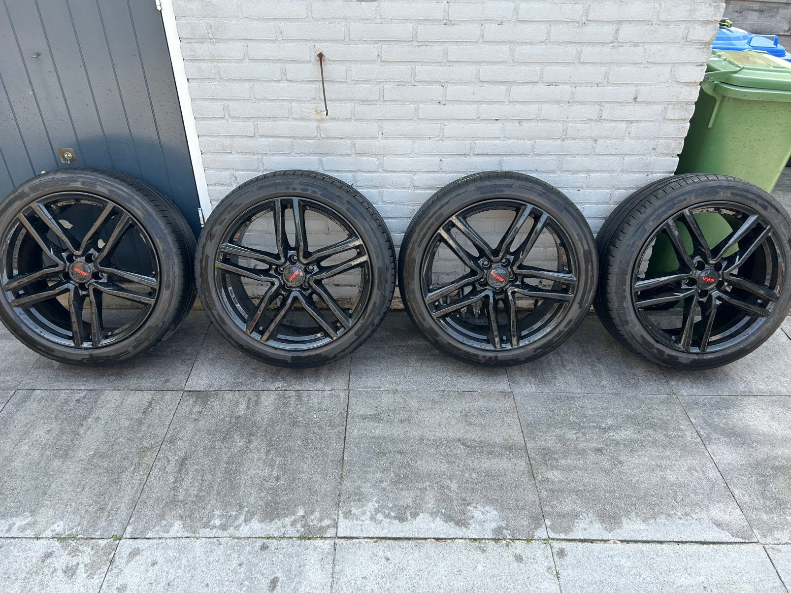 5x108 alutec velgen 20 inch zwart volvo/ford/lynk en co, Ophalen, Velg(en), Nieuw, 235 mm
