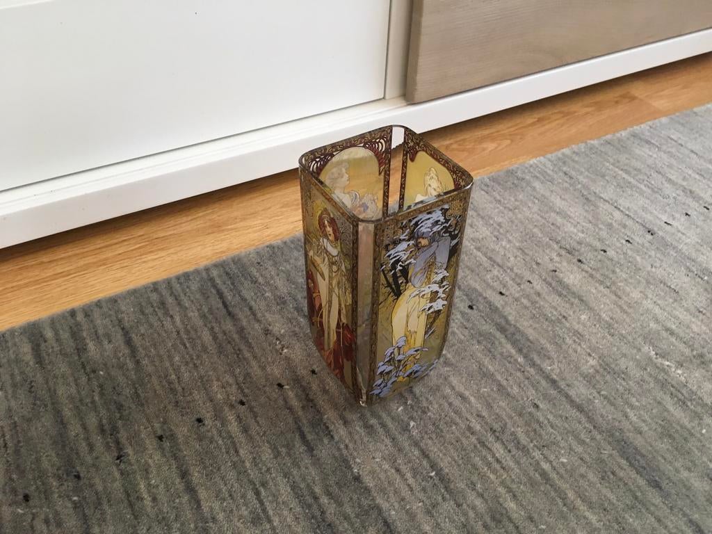 Alphons Mucha - Vase rare Lles Quatres Saisons, Enlèvement