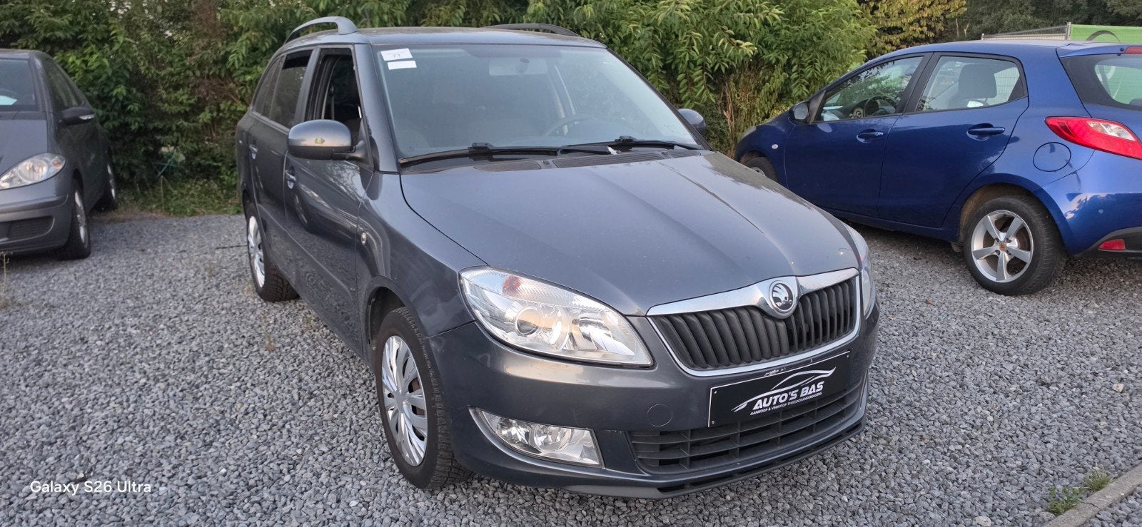 Skoda Fabia 1.2Tdi EURO5 Airco/Trekhaak (GEKEURD), Auto's, Skoda, Euro 5, Zwart, 1199 cc, Elektrische ramen