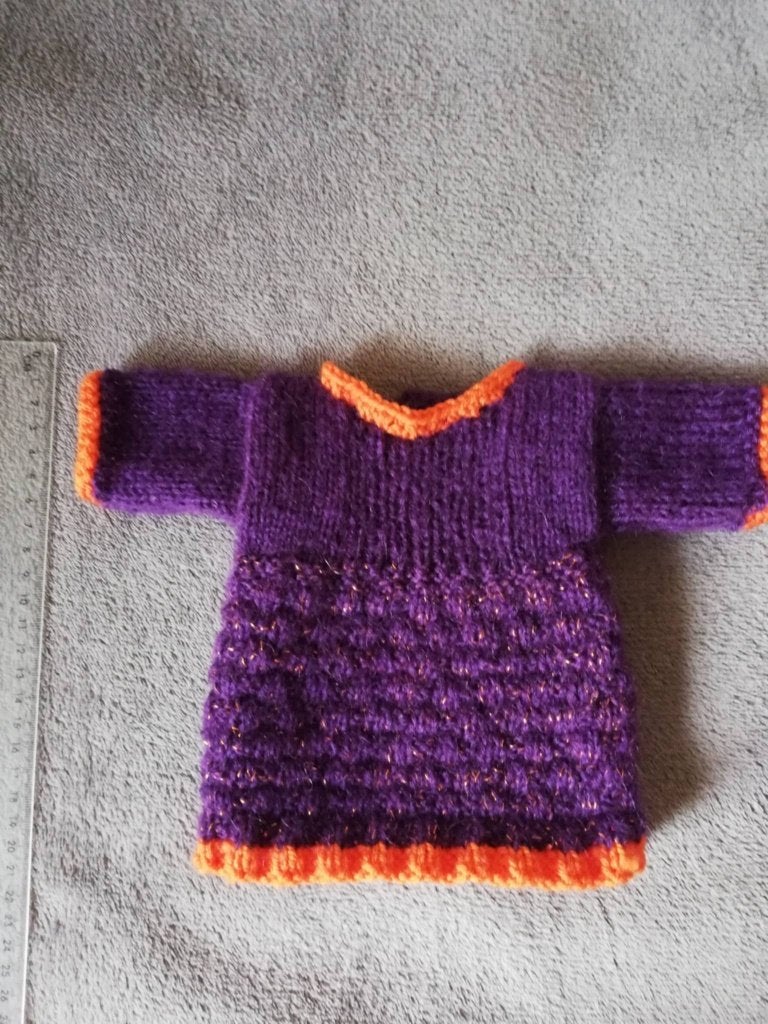 Robe de poupée d'Halloween (et chapeau), neuve, Enfants & Bébés, Enlèvement ou Envoi, Neuf