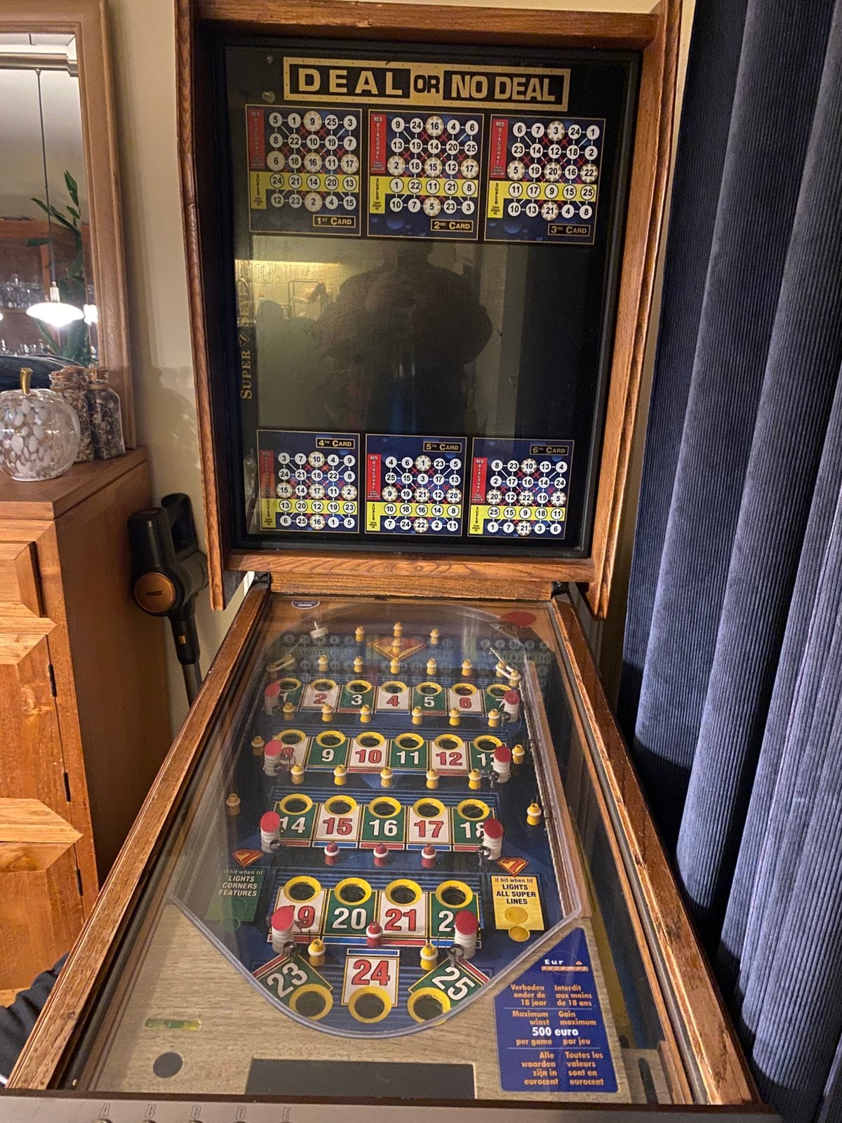 Bingo Kasten Bingo Automat - Super Seven / Deal or No Deal, Collections, Enlèvement, Utilisé