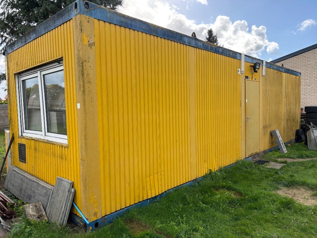 Grote Wooncontainer 10m opslag kapper, Ophalen