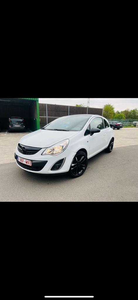 Opel Corsa, Auto's, Voorwielaandrijving, Stof, Zwart, Navigatiesysteem
