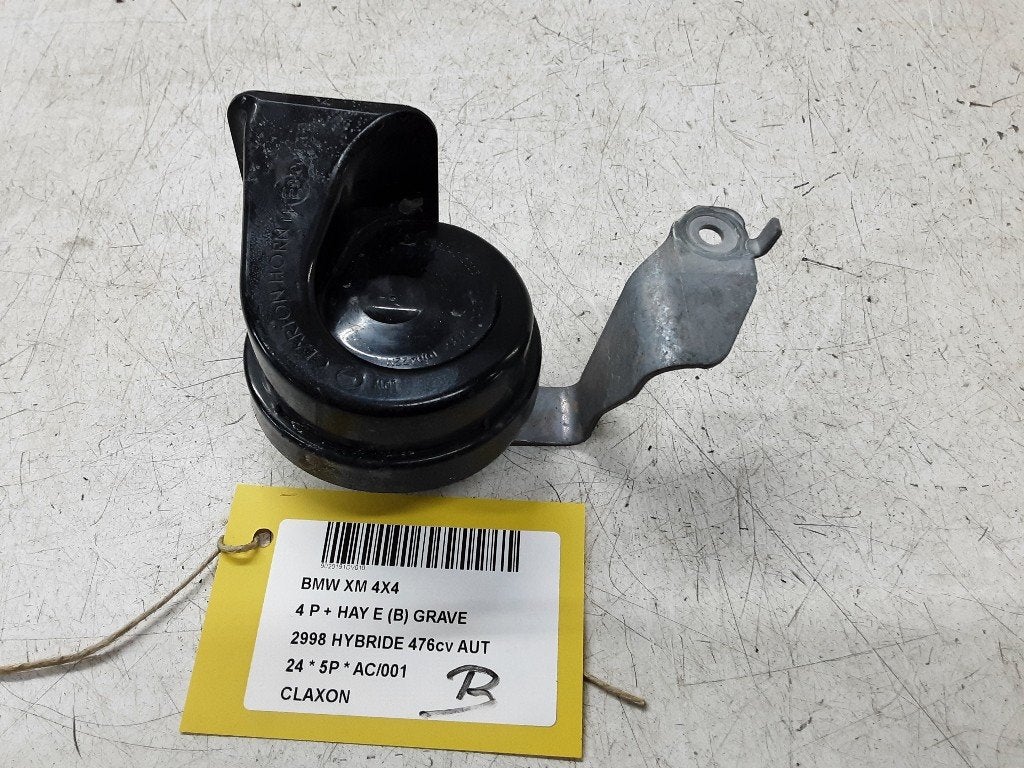CLAXON BMW XM (09) (01-2022/-) (985238702), Gebruikt, BMW, Petuelring 130
80809  München, DE, Bayerische Motoren Werke AG