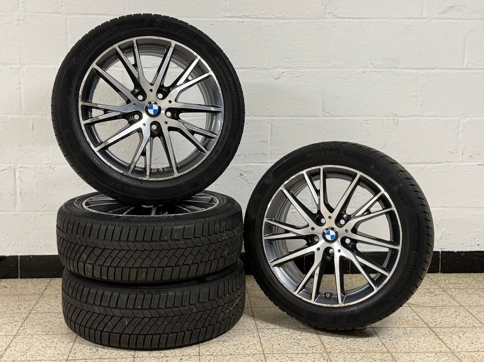 Roues hiver bmw très bon pneus, Pneus et Jantes, Pneus hiver, 17 pouces, Enlèvement