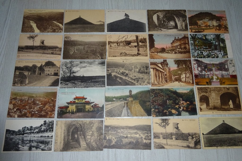 Lot 100 postkaarten België Wallonië - Belgique La Wallonie, Verzamelen, Ophalen of Verzenden