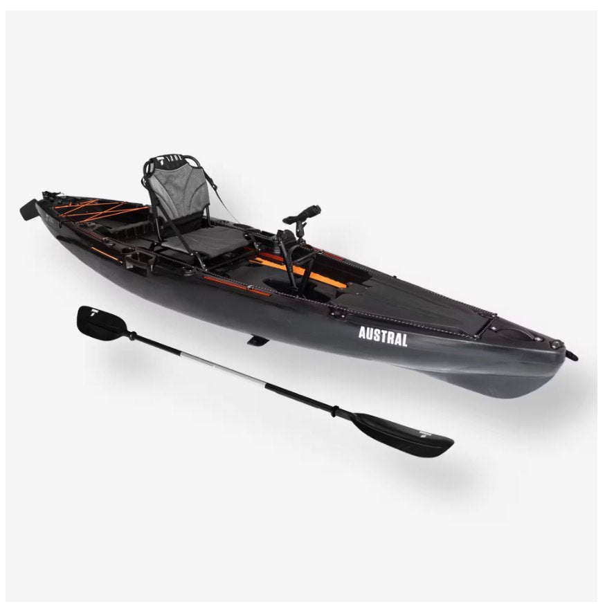 Kayak de peche avec moteur eletrcique, Watersport en Boten, Kano's, Ophalen, Zo goed als nieuw, Kajak