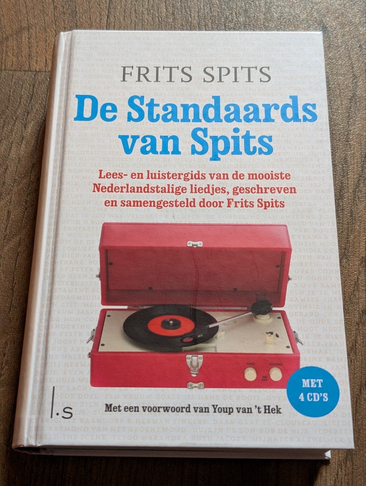 Frits Spits - De Standaards van Spits + 4 cd's, Livres, Musique, Enlèvement ou Envoi, Artiste, Frits Spits