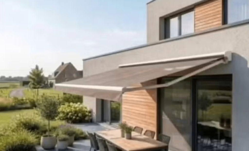 zonneluifel, Tuin en Terras, Ophalen, Gebruikt