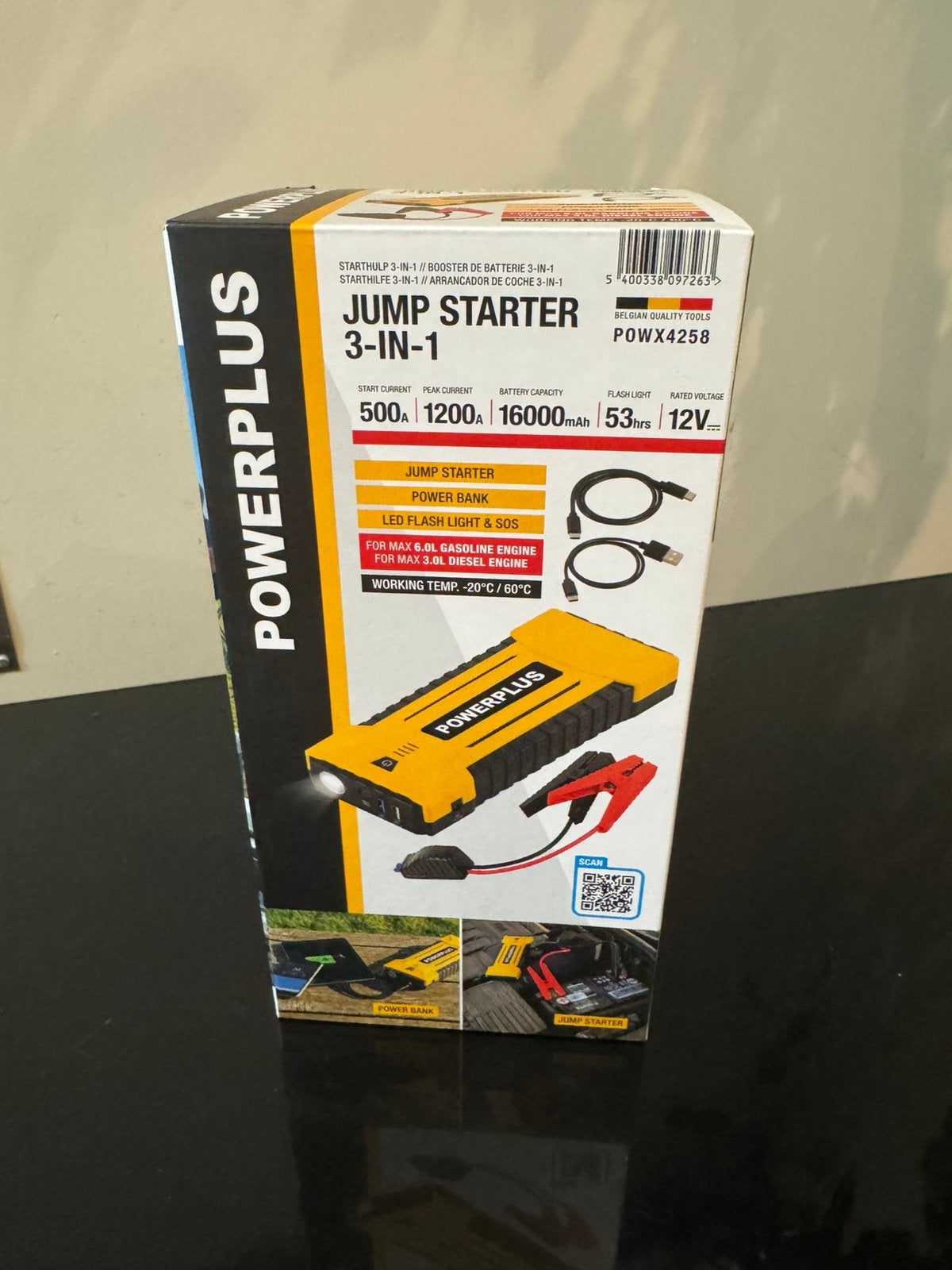 Powerstarter Powerplus POWX4258, Enlèvement