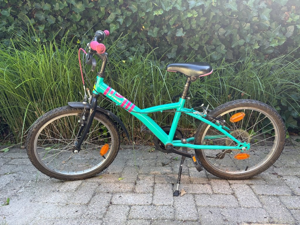 Kinderfiets, Ophalen, Gebruikt, 16 tot 20 inch, B-Twin