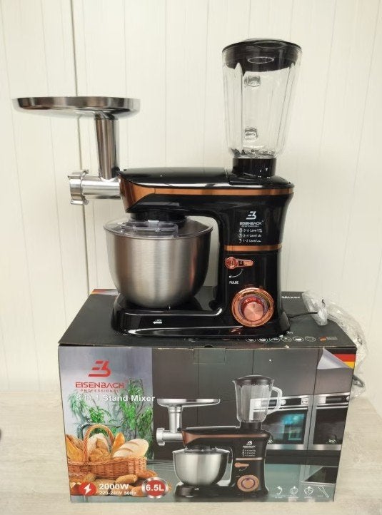 6.5 L Keukenrobot 2000W Foodprocessor Blender & Vleesmolen, Ophalen, Nieuw