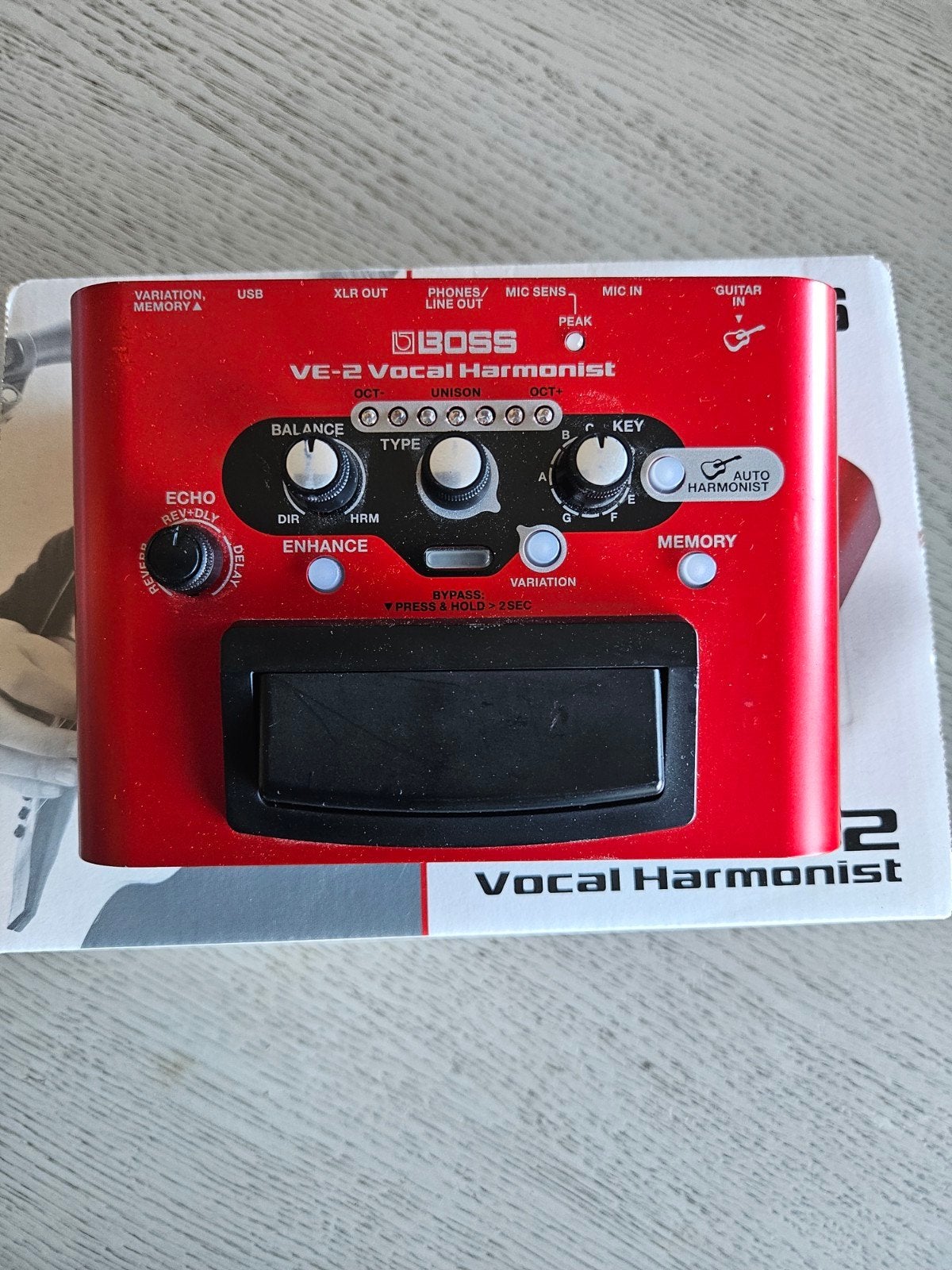 Boss Vocal Harmonist VE-2 gloednieuw, Muziek en Instrumenten, Ophalen of Verzenden, Nieuw