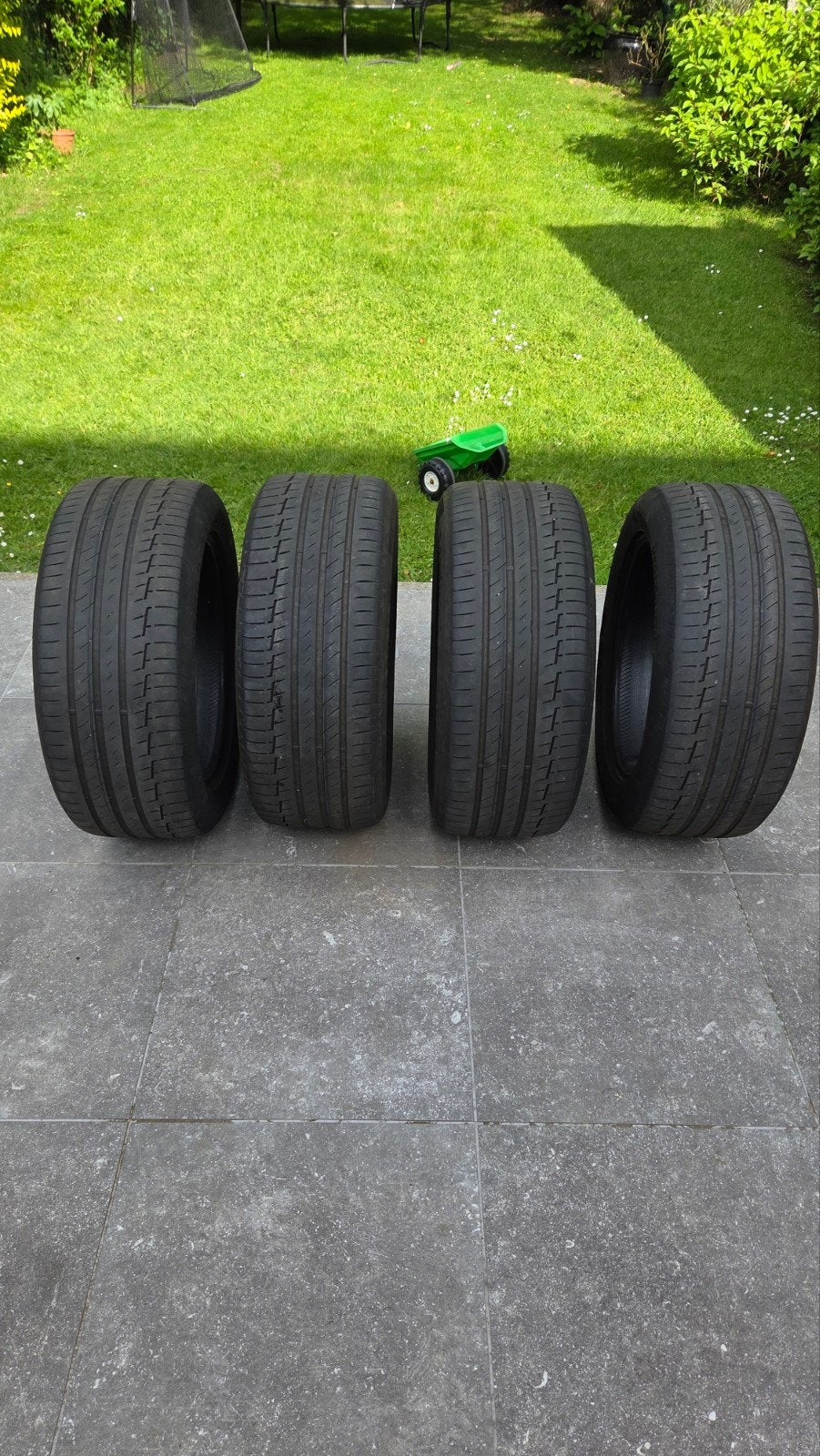 Continental premium contact 6 275 50 20 gebruikte band, Ophalen