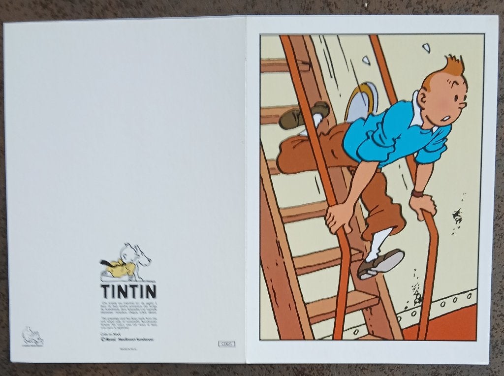 Carte double Tintin, Enlèvement