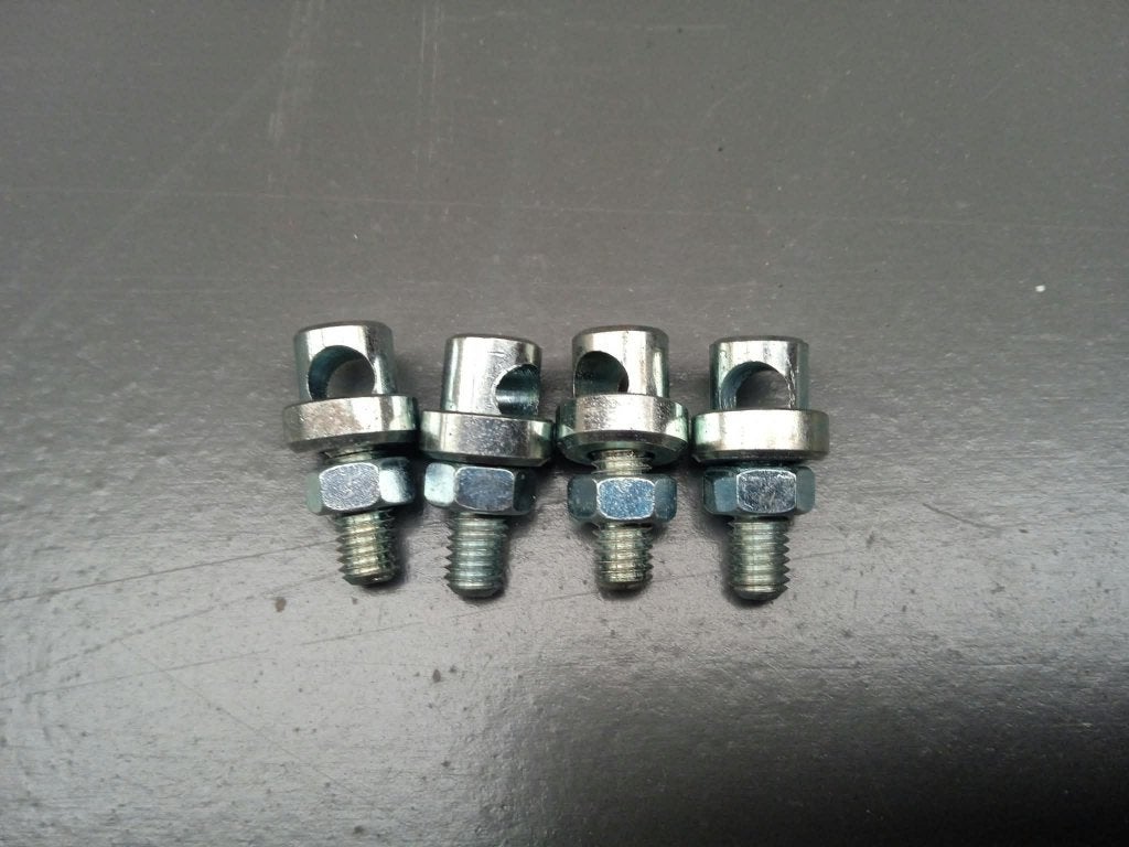 4 x spatbordstangklemmen voor motorfietsen, Fietsen en Brommers, Ophalen of Verzenden, Nieuw, Spatbord