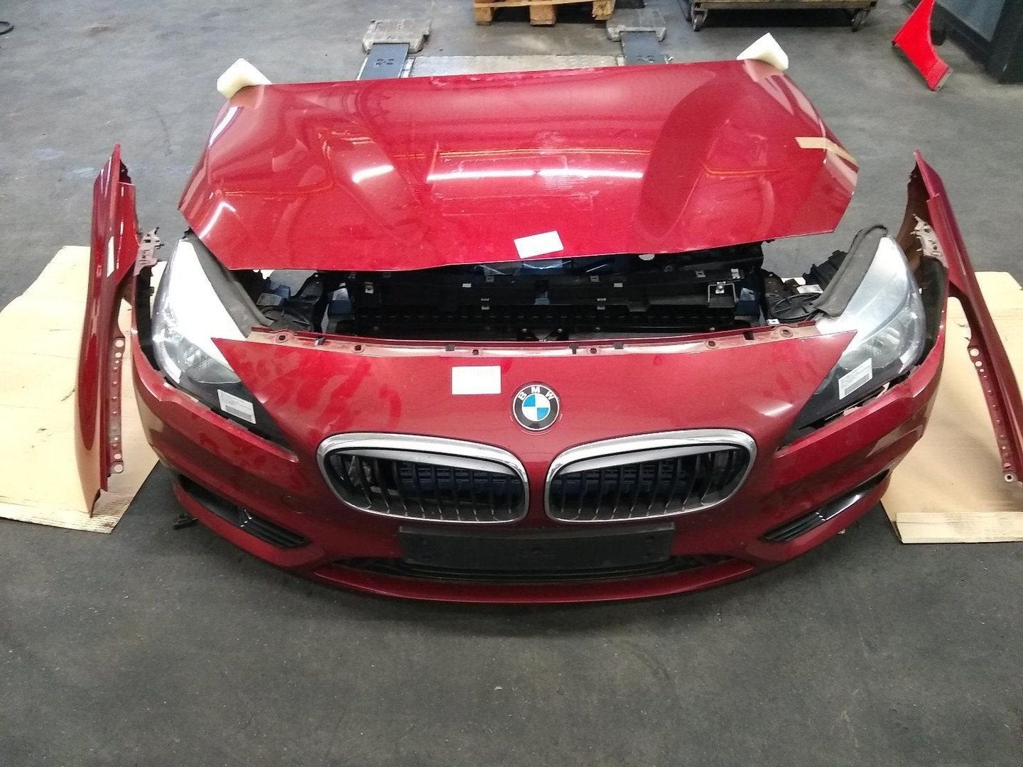 BMW 2 SERIES GRAN TOURER 216D VOORKOP COMPLEET 2016, Ophalen of Verzenden, Gebruikt, Stiba lid