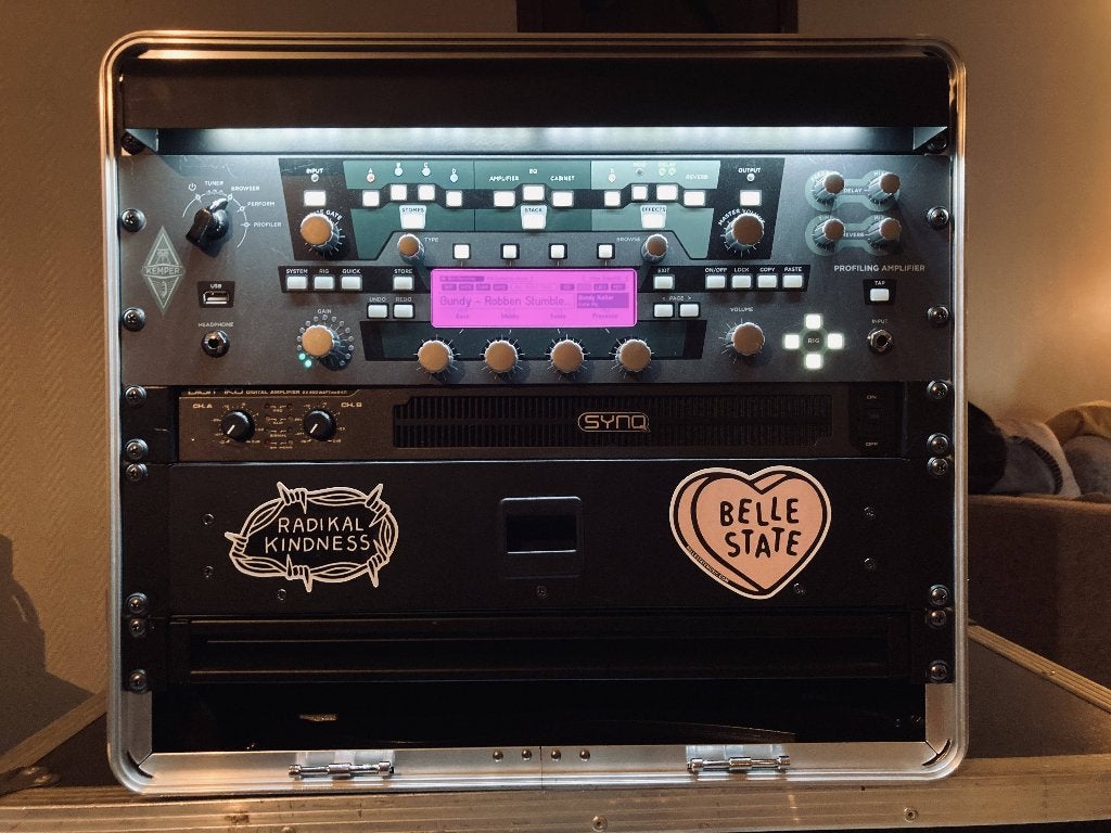Kemper Profiler + Remote + Gator rack, Musique & Instruments, Amplis | Basse & Guitare, Comme neuf, Guitare, 100 watts ou plus
