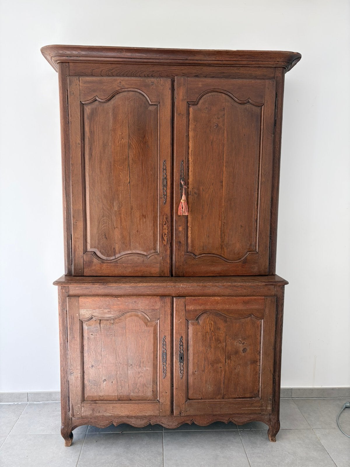 Armoire buffet 2 corps avec étagères Louis xv, Antiquités & Art, Enlèvement