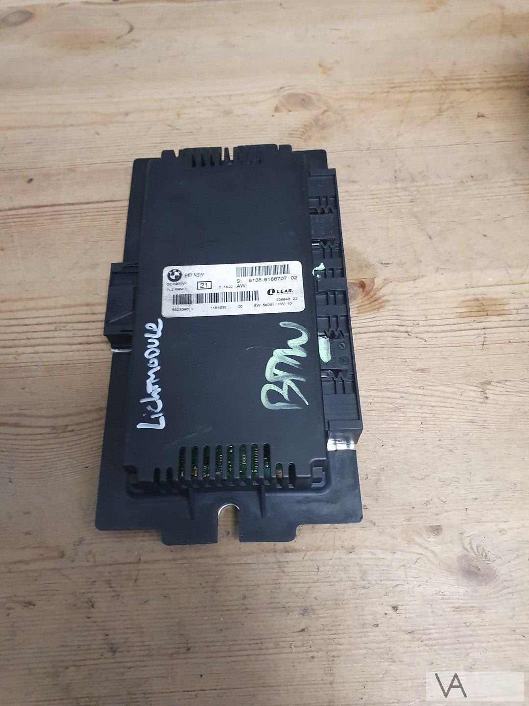 BMW 1 serie E81 E87 licht verlichting module LEAR 9166707, -, Utilisé, -, Enlèvement ou Envoi