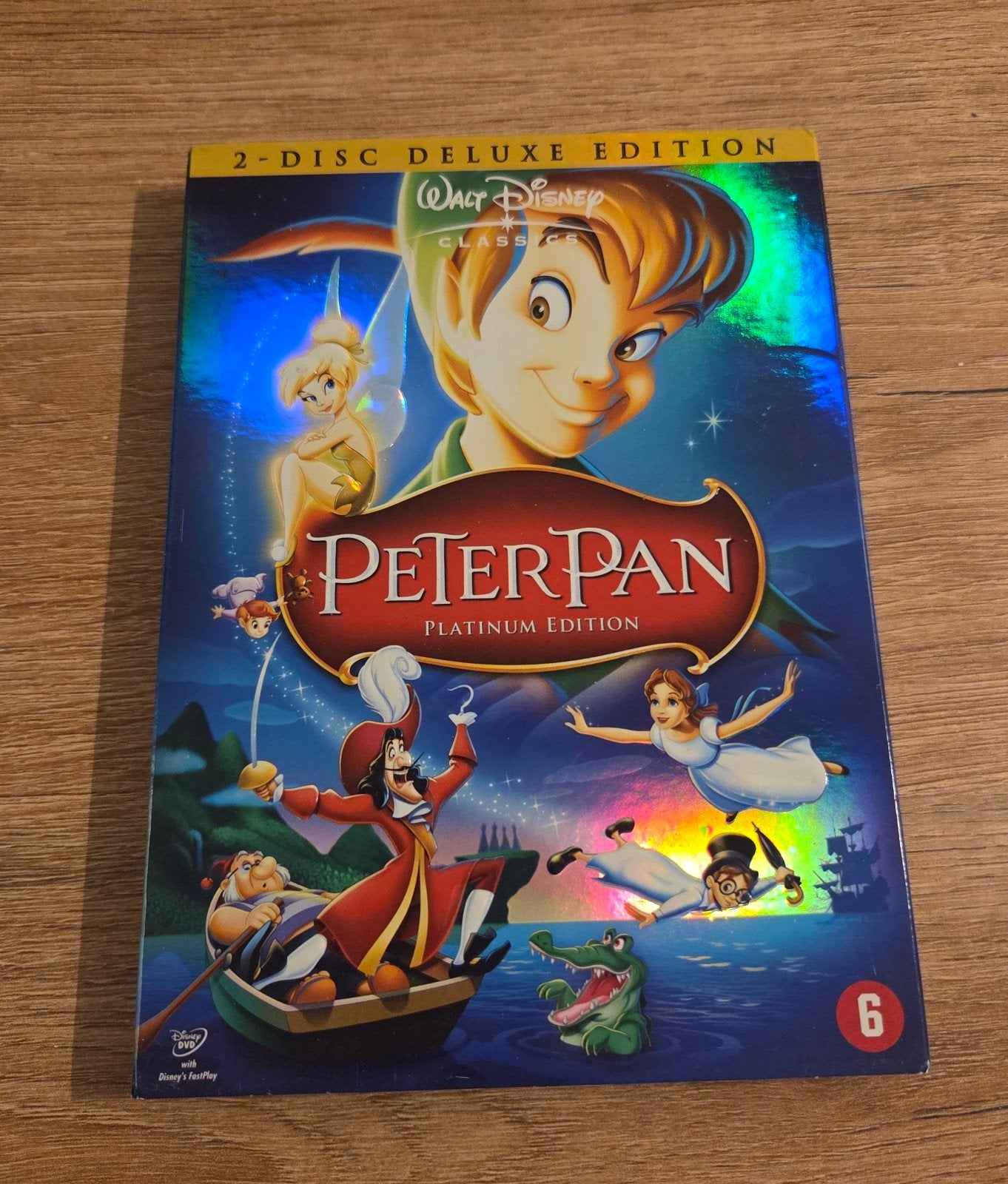 Peter Pan, édition de luxe de 2 disques par Disney, CD & DVD, Enlèvement ou Envoi, Néerlandais, Matériel bonus, Néerlandais