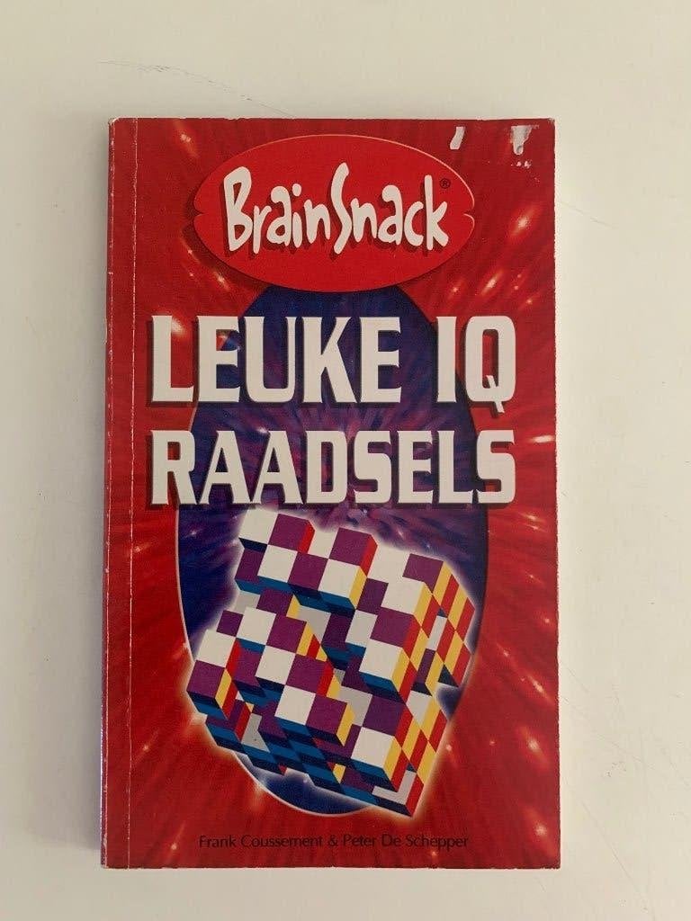BrainSnack Leuke IQ Raadsels Peter De Schepper, Livres, Loisirs & Temps libre, Enlèvement ou Envoi, Neuf