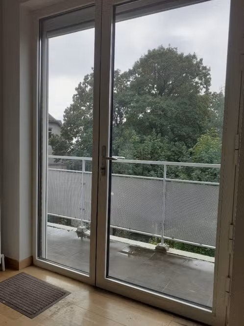 Balkondeur met slot, Doe-het-zelf en Bouw, Ophalen, Zo goed als nieuw, Aluminium