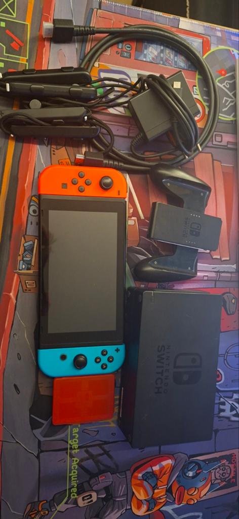 Nintendo switch, Games en Spelcomputers, Spelcomputers | Nintendo Switch, Ophalen, Zo goed als nieuw, Met 1 controller, Switch Original