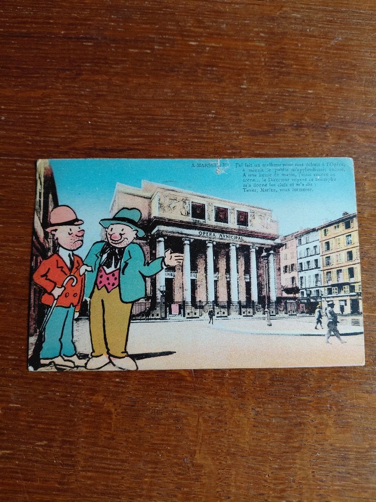 postkaarten oude Marseille, Verzamelen, Ophalen