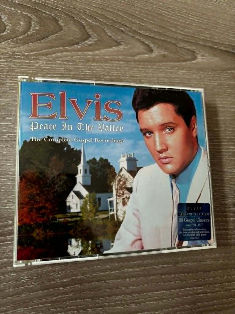 Elvis 3cdbox, Peace in the valley,complete gospel recordings, Cd's en Dvd's, Cd's | Religie en Gospel, Ophalen of Verzenden, Zo goed als nieuw