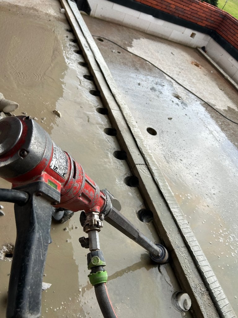Diamantboringen / herbezetting diamantboren / diamantboor