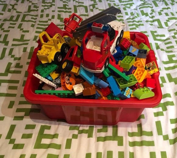 Lego Duplo, Enlèvement, Utilisé