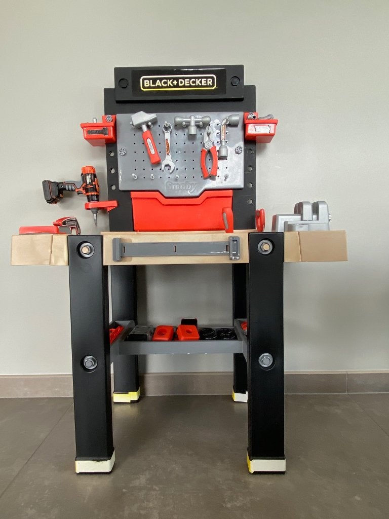 Werkbank Smoby "Black en Decker", Ophalen, Gebruikt