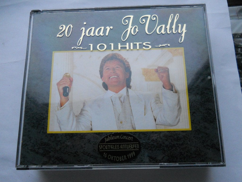 5 CD - JO VALLY - 20 JAAR - 101 HITS, Cd's en Dvd's, Boxset, Eerste persing, Ophalen of Verzenden, Zo goed als nieuw