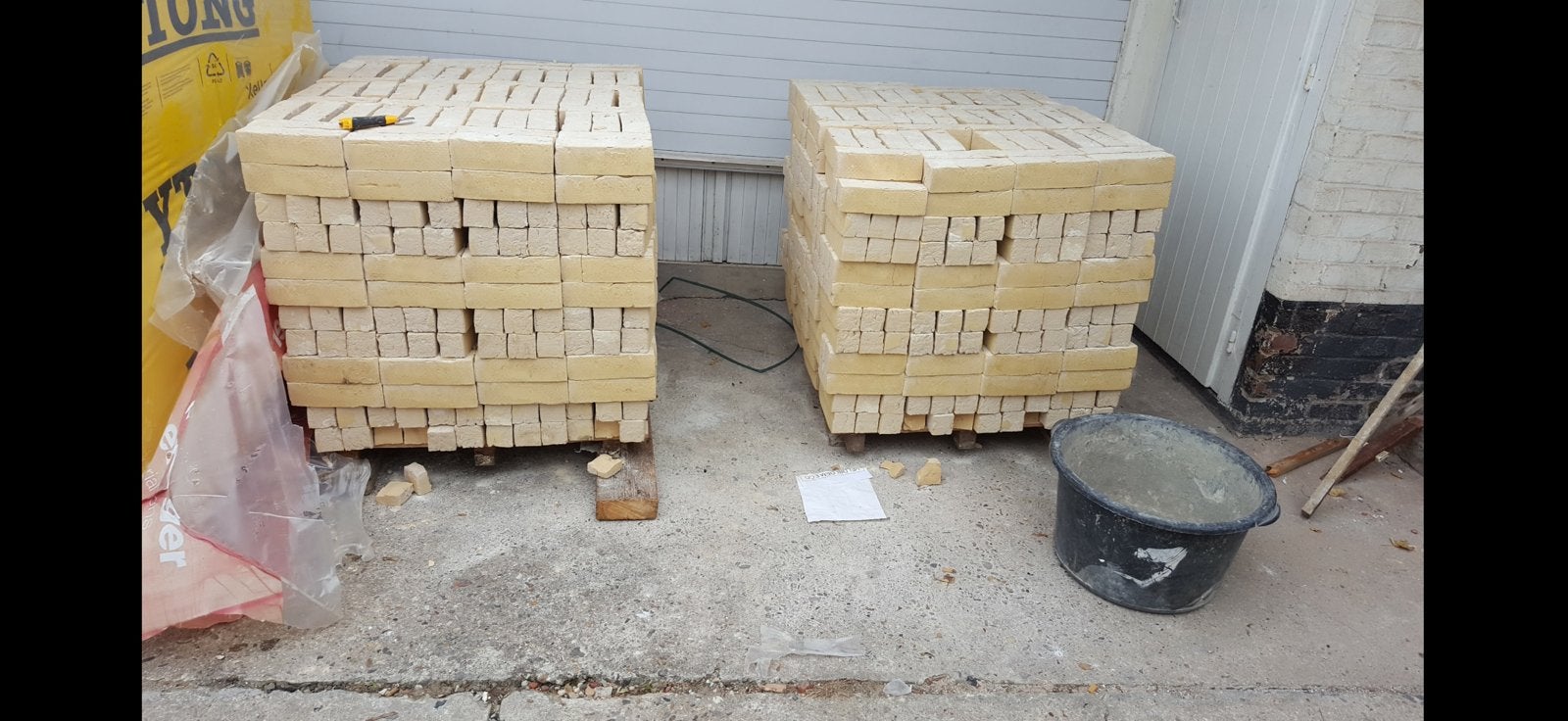 Smalle facade steen eco brick veldbloem, Doe-het-zelf en Bouw, Metselstenen, Nieuw, Ophalen