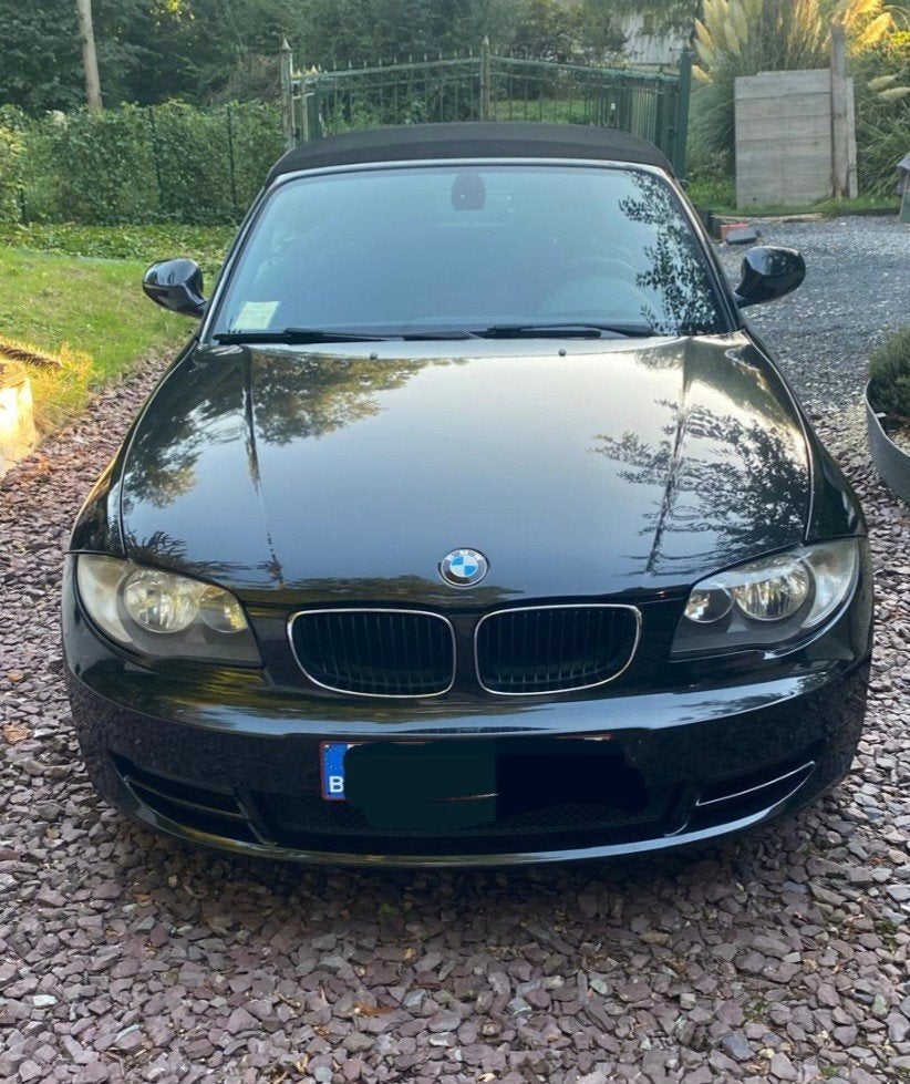 Bmw 118i, fin 2009, 198000 km, Autos, Euro 5, Achat, Noir, Particulier