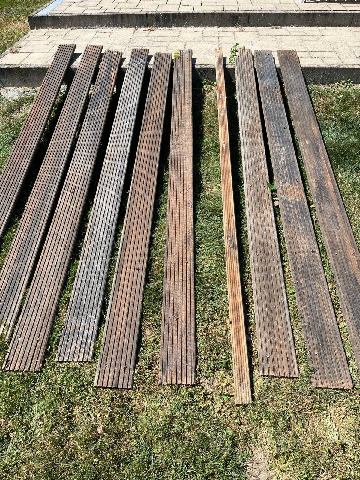 Bankiraiplanken, Ophalen, Gebruikt, Planken